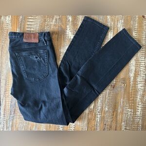 Madewell Skinny Low Black Distressed Jeans size 25